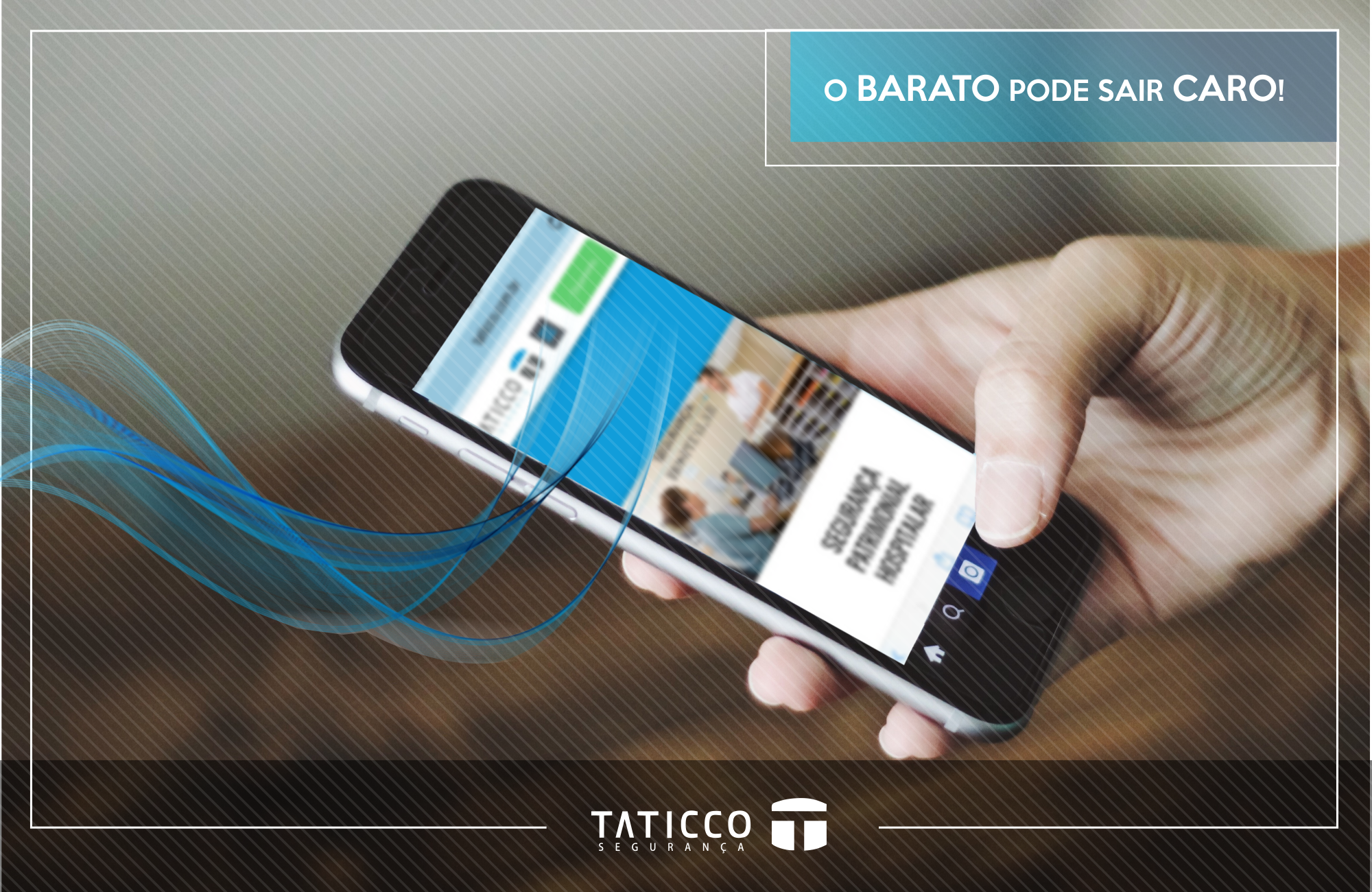 Acionar a equipe taticco através do site mobile para ter uma boa equipe de segurança patrimonial